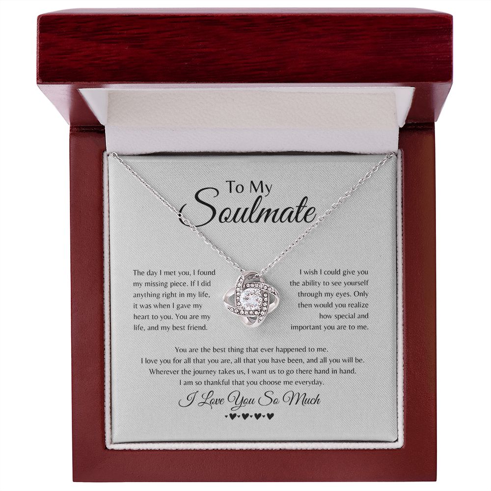 Soulmate | Love Knot | Found My Missing Piece