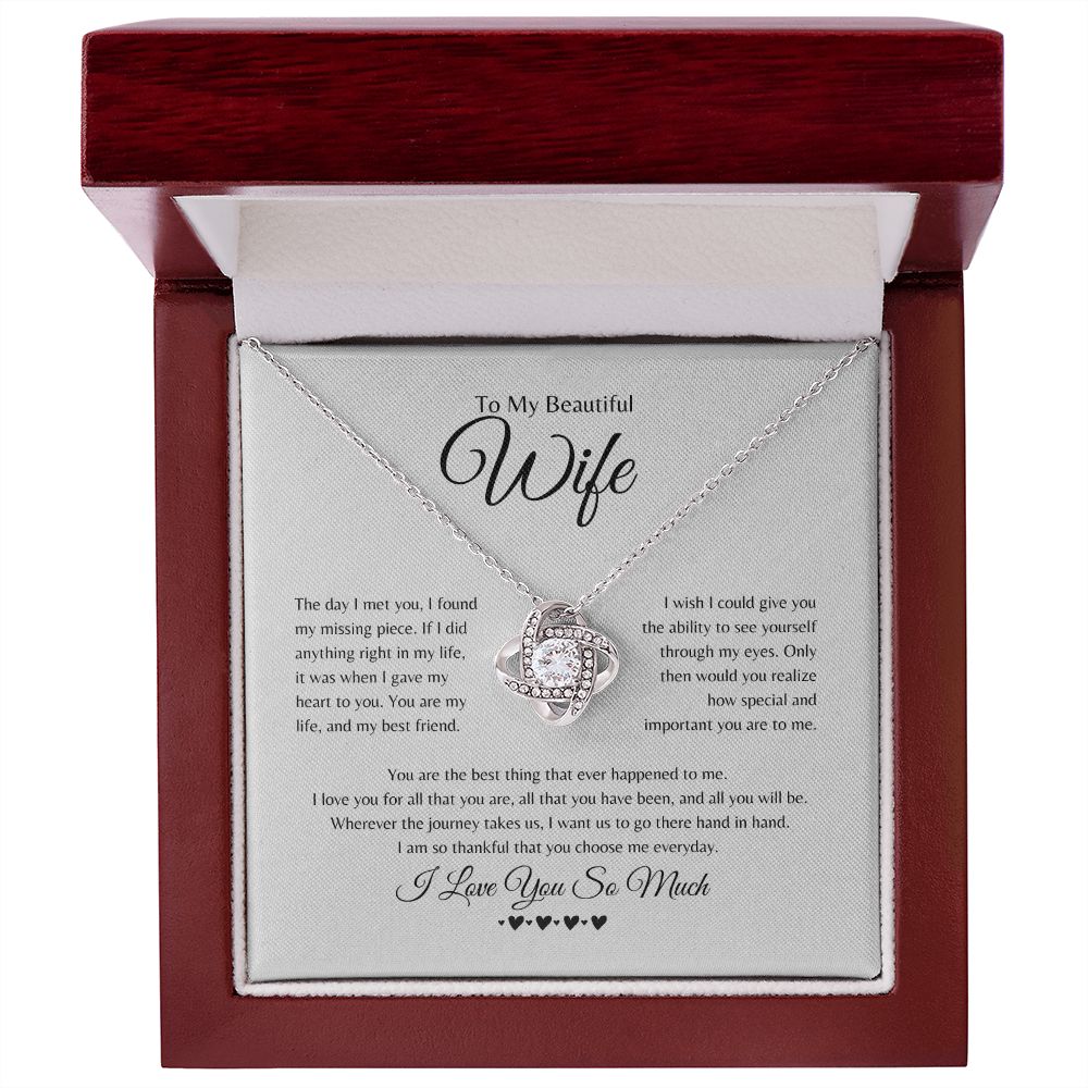 Wife | Love Knot | Found My Missing Piece